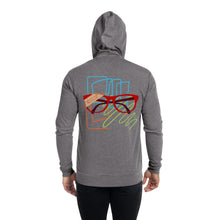 Load image into Gallery viewer, See Thru The Chaos zip hoodie